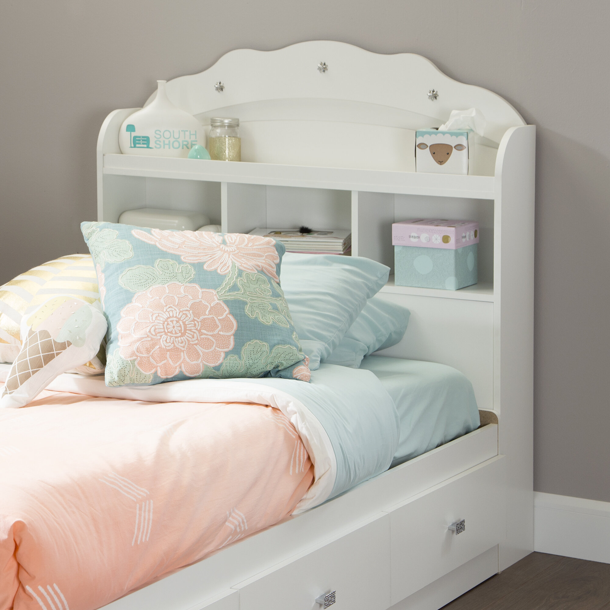 Seriously! 38+ List On Twin Bed Frame With Bookcase Headboard Your